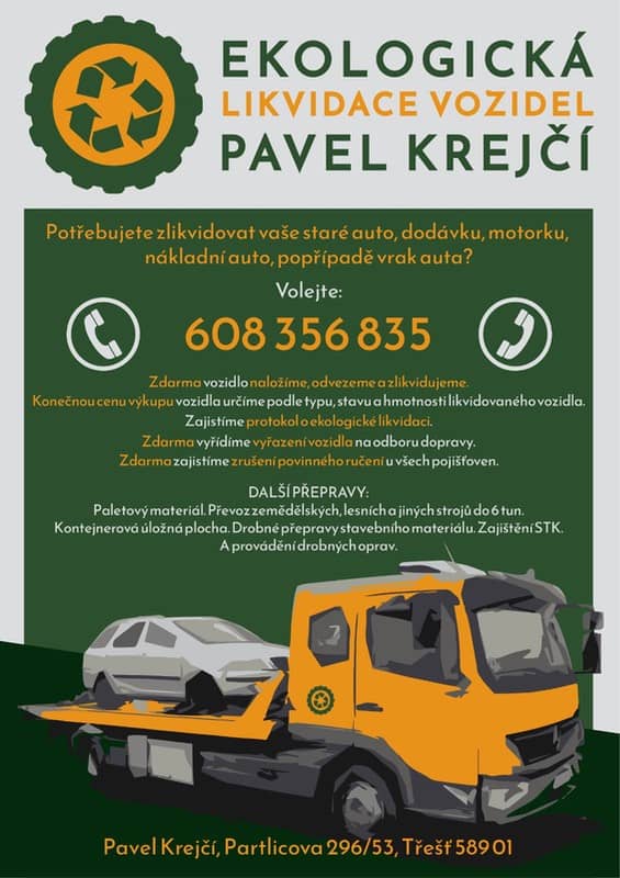 likvidace vozidel